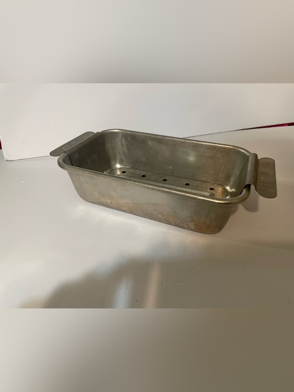 Nordic Ware Vintage Meat Loaf Pan and Lifting Trivet, USA